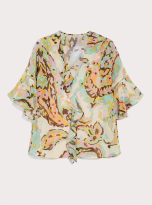 Georgette Paisley Blouse with Flounce_3