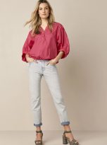 Top-with-three-quarter-sleeves-in-Pink_2