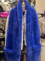 Blue-Faux-Fur-Large-Scarf-with-Pockets_1