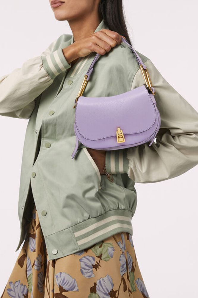 Coccinelle Lavender Shoulder Bag