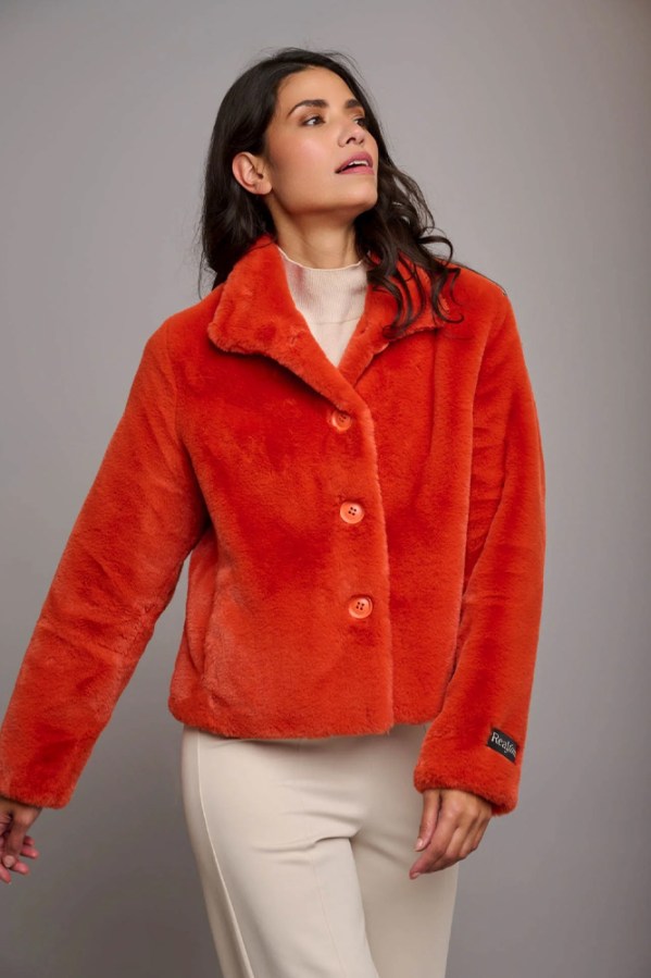 Vie jacket in Burnt Orange